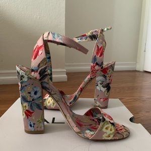 Floral High Heels